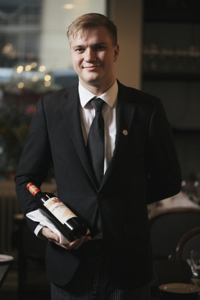 Sommelier Markku Niemi
