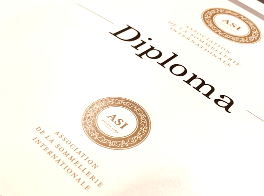 International ASI Diploma for Sommelier