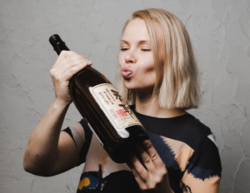 Sommelier Fanny Mäkelä