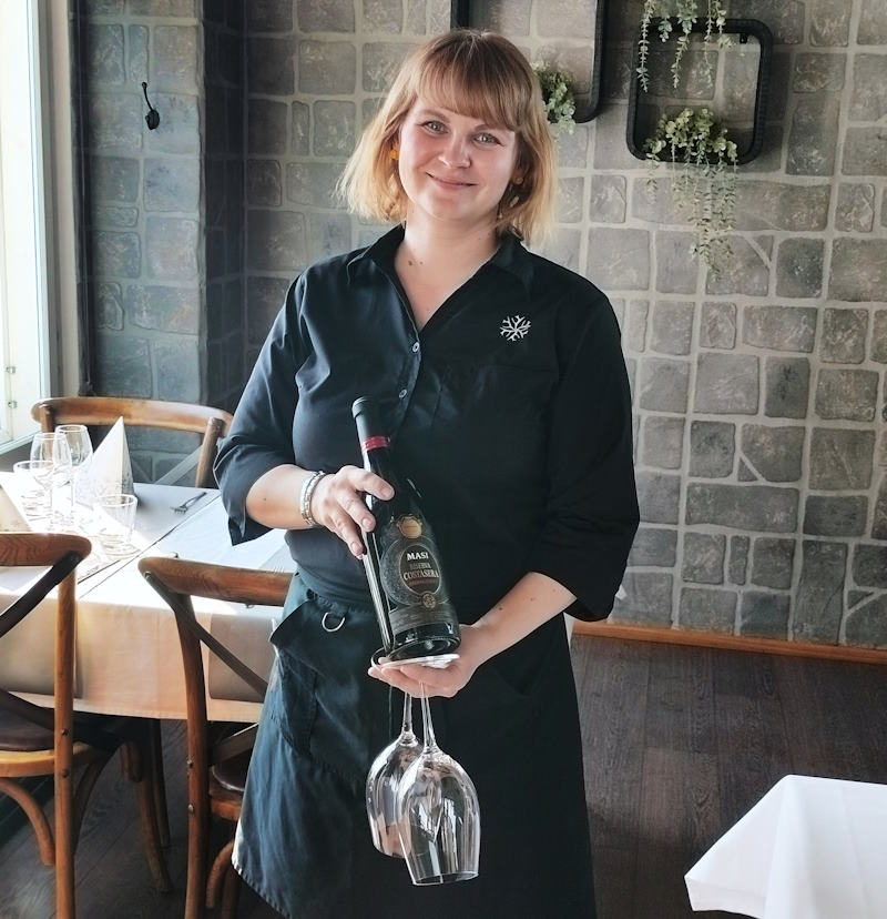 Sommelier Liisa Soinio