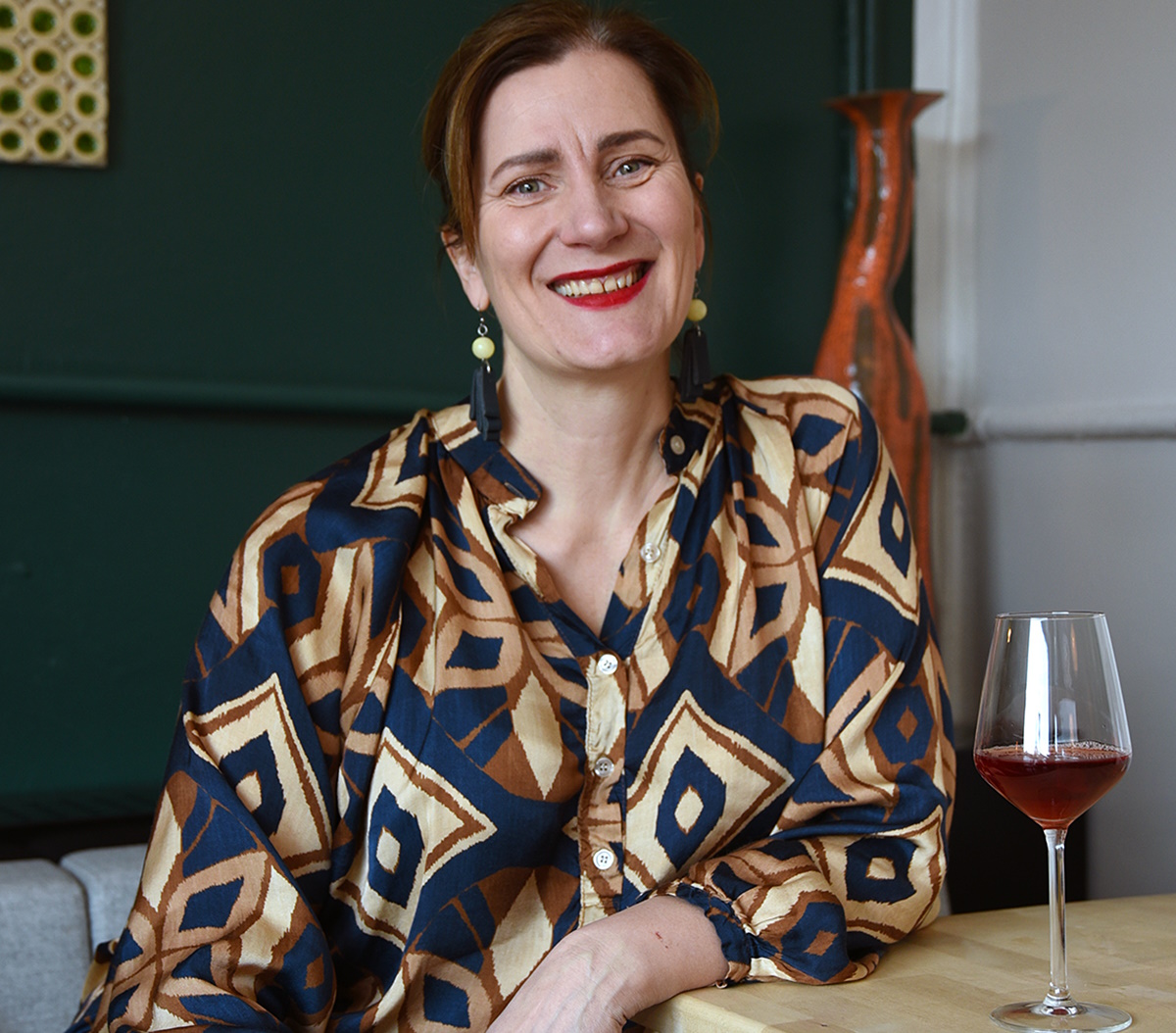 Sommelier Krista Mänttäri