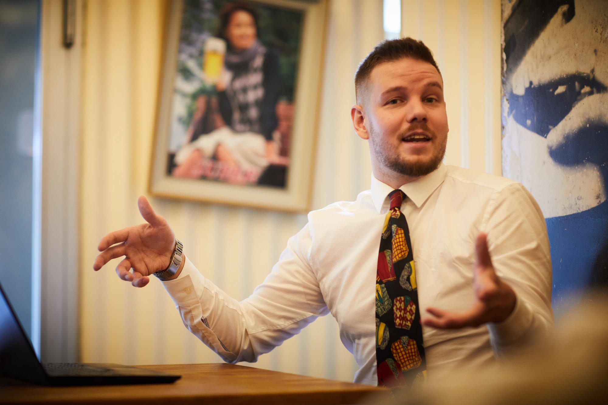 Sommelier Samu Räsänen