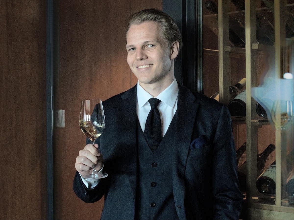 Sommelier Johan Lindström